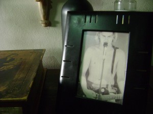 old photo of Dale Kellams, Reno musician who passed away due to cancer on March 23 2013.