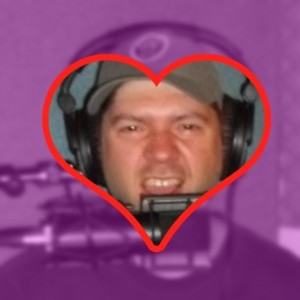 Josh Martin's face in a heart