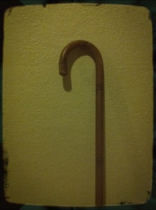 Mike Orris of the Kanes (not pictured). This is a cane.