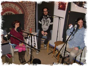 Monica Reed, Nick Ramirez and Chas Dawes of Hella A Capella on the Worst Little Podcast